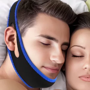 chin brace for snoring, chin strap for sleeping, chin strap for sleep apnea, apnea chin strap, anti snore chin strap