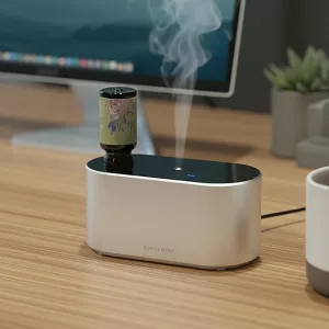 essential oil aroma diffuser, aromatherapy diffuser, aroma scent diffuser, cordless essential oil diffuser
