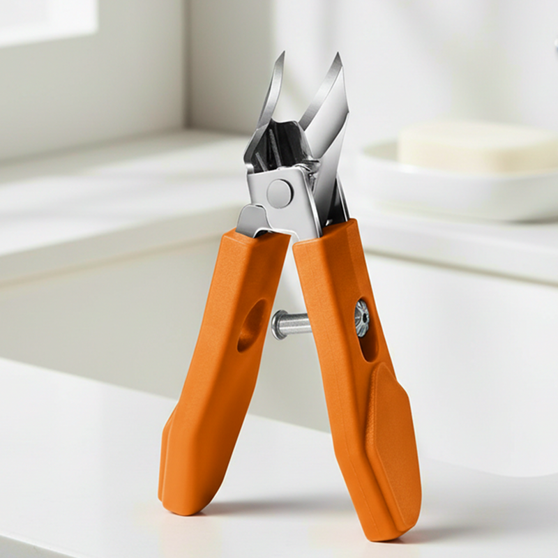 Nagelknipser aus Edelstahl mit Schrägkante