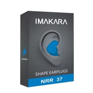 Geräuscharme Ohrstöpsel - Blau